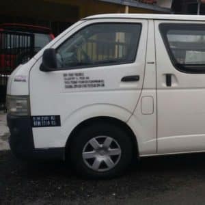 panel van front